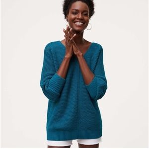 LOFT Textured Dolman Sweater